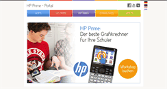 Desktop Screenshot of hp-prime.de